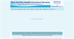 Desktop Screenshot of abchealthinsurance.com